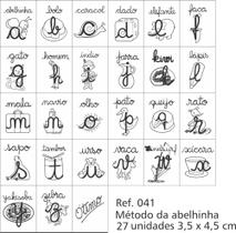 Carimbos Pedagógicos Método da Abelhinha - 27 Unidades (REF 041) Carimbos do Professor