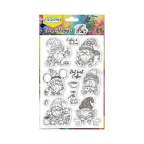 Carimbos Transparentes De Balão De Café Gnome Para DIY Scrapbooking Álbum De Fotos Cartões