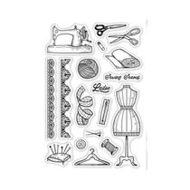 Carimbos Transparentes De Fada, Flor, Borboleta E Cogumelo Para Criação De Cartões E Scrapbooking