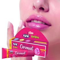 Carmed Fini Beijos Cor Rosa Hidratante Labial 10g Cimed Gloss