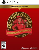 Carmen Sandiego 40th Anniversary Edition PS5 Midia Fisica Carmen Sandiego 40th Anniversary Edition PS5 Midia Fisica