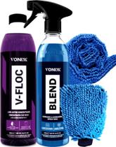 Carnauba Blend Spray Vonixx + V-floc 500ml + Luva Microfibra Carnauba Blend Spray Vonixx + V-floc 500ml + Luva Microfibra
