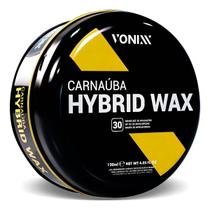 Carnaúba Hybrid Wax 120ml Vonixx Cera Automotiva Protetora