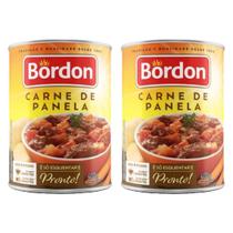 Carne de Panela com Legumes Bordon Kit 2x Latas