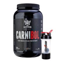 Carnibol - 907g - Darkness+Coqueteleira 700 ML integralmedica