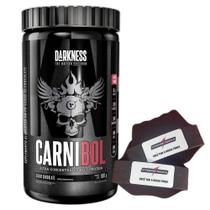 Carnibol Isolado Hidro 900G Chocolate Luva Branco Darkness