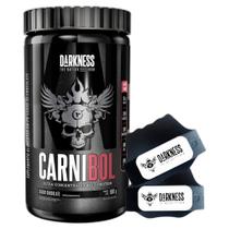 Carnibol Isolado Hidro 900g Chocolate Luva Branco - Darkness Carnibol Isolado Hidro 900g Chocolate Luva Branco - Darkness