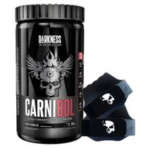 Carnibol Isolado Hidro 900g Chocolate Luva Caveira Darkness