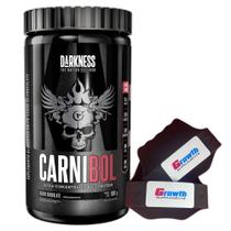 Carnibol Isolado Hidro 900g Chocolate Luva Growth - Darkness Carnibol Isolado Hidro 900g Chocolate Luva Growth - Darkness