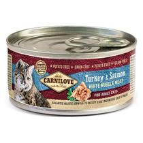 CARNILOVE Cat Can Turkey & Salmon 100g - Validade 12/05/2028 CARNILOVE Cat Can Turkey & Salmon 100g - Validade 12/05/2028