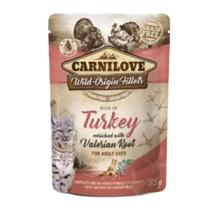 Carnilove Cat Pouch - Alimento Úmido Para Gatos De Peru E Valeriana 85g Carnilove Cat Pouch - Alimento Úmido Para Gatos De Peru E Valeriana 85g