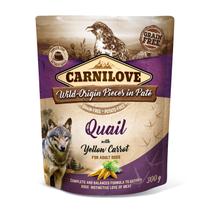 Carnilove dog pouch paté quail with yellow carrot 300 g Carnilove dog pouch paté quail with yellow carrot 300 g
