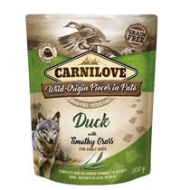 Carnilove Premium Patê De Pato Com Capim Timothy Para Cães 300g