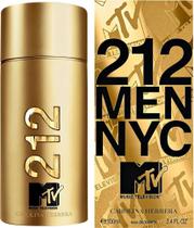 Carolina herrera 212 men nyc mtv eau de toilette 100ml Carolina herrera 212 men nyc mtv eau de toilette 100ml