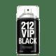 Carolina herrera body fragrance 212 vip black men spray 250ml