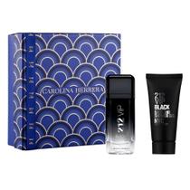 Carolina Herrera Kit Coffret 212 Vip Black 100ML + Shower Gel 100 ML