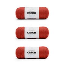 Caron Simply Soft Persimmon Hilo 3 Paquetes de 170 g Acrílico