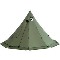 Carpa Caliente ONETIGRIS Rock Fortress para 4-6 Personas y 4 Estaciones con Estufa