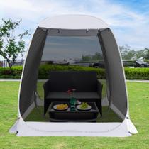 Carpa con Malla Alvantor Pop Up 1.8x1.8 m Resistente a UV Gris Carpa con Malla Alvantor Pop Up 1.8x1.8 m Resistente a UV Gris
