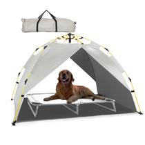 Carpa con sombra para cama de perro grande XL XXL Jumbo CAREDPETS Carpa con sombra para cama de perro grande XL XXL Jumbo CAREDPETS