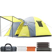 Carpa de Camping Chihee para 3 Personas, Impermeable para 4 Estaciones