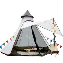 Carpa de Camping Vidalido Cúpula para 5-6 Personas, Impermeable para 4 Estaciones