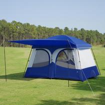 Carpa de Camping Vidalido para 3-4 Personas con Vestíbulo Extendido e Impermeable