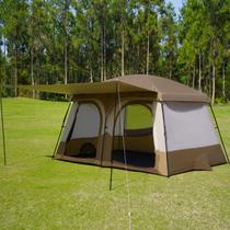 Carpa de Camping Vidalido para 3-4 Personas con Vestíbulo Extendido Impermeable