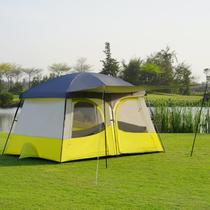 Carpa de Camping Vidalido para 6-8 Personas con Vestíbulo Extendido Impermeable