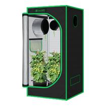 Carpa de Cultivo Green Hut 3x3m con Ventana de Observación y Bandeja Inferior