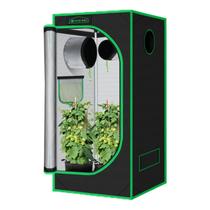 Carpa de Cultivo Green Hut 80x80x160 cm con Mylar Reflectante de Alta Calidad