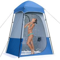 Carpa de Ducha para Camping Castillo Unicornio Sobredimensionada de 2m con Privacidad y Protección UVF50+