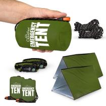 Carpa de Emergencia CloudTen Ligera para 2 Personas con Pulseras de Paracord Carpa de Emergencia CloudTen Ligera para 2 Personas con Pulseras de Paracord