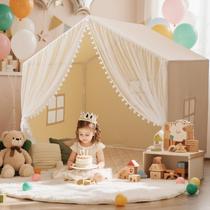 Carpa de Juego Infantil xiaowantong Grande, 140 cm de Largo, con Colchoneta y Luces Carpa de Juego Infantil xiaowantong Grande, 140 cm de Largo, con Colchoneta y Luces