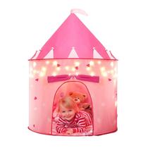 Carpa de Juego Princesa Castillo LXDHSRTA con Luces LED Carpa de Juego Princesa Castillo LXDHSRTA con Luces LED
