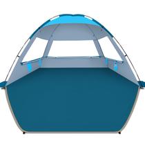 Carpa de Playa COMMOUDS N1 para 8-10 Personas, UPF 50+, Ligera