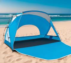 Carpa de Playa Etto para 3-4 Personas con Protección UV UPF 50+ Carpa de Playa Etto para 3-4 Personas con Protección UV UPF 50+