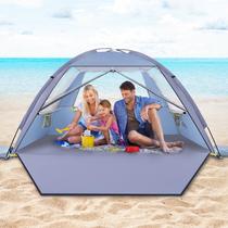 Carpa de Playa Happy Travel Refugio Solar UPF 50+ para 3 a 8 Personas