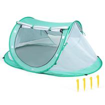 Carpa de Playa Orzbow para Bebé con Mosquitera y Protección UV 50+ Verde