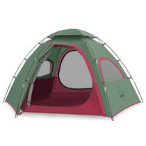 Carpa Familiar KAZOO para Exterior Resistente al Agua para Camping 3 Personas Verde Carpa Familiar KAZOO para Exterior Resistente al Agua para Camping 3 Personas Verde