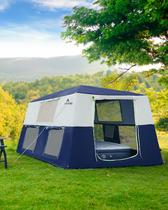 Carpa Hinchable CORANI 330x274x198 cm Impermeable para 8 Personas