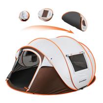 Carpa Instantánea EchoSmile para Camping para 2/4/6 Personas, Resistente al Agua