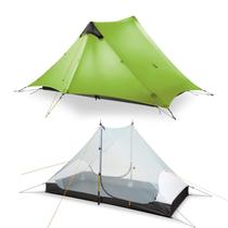 Carpa LANSHAN Ultraligera Impermeable para 3 Temporadas, para 2 Personas, Verde