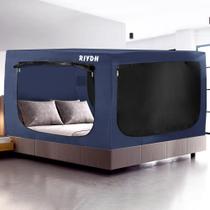 Carpa para Cama RIYDH Queen con Dosel, 93% Oscurecimiento con 3 Puertas Carpa para Cama RIYDH Queen con Dosel, 93% Oscurecimiento con 3 Puertas