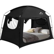 Carpa para cama UNIHIMAL portátil tamaño completo, toldo ligero