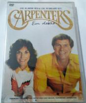 Carpenters Live Japan 1974 Live England 1971 dvd original lacrado - musica