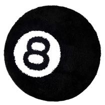 Carpet 8 Ball OOOMART.COM Piscina de bilhar redonda preta de 100 cm Carpet 8 Ball OOOMART.COM Piscina de bilhar redonda preta de 100 cm