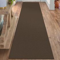 Carpet Runner KOZYFLY Boho para corredores 90x240cm de algodão marrom