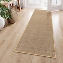 Carpet Runners Lahome Farmhouse 180x60cm Bege Chenille