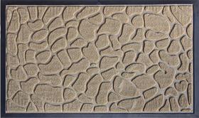 Carpete de porta cor creme